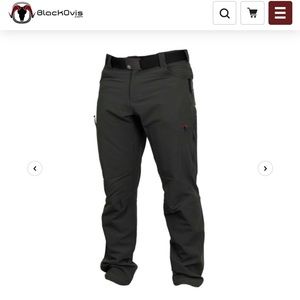 Black ovis granit peak pant 36 x 32